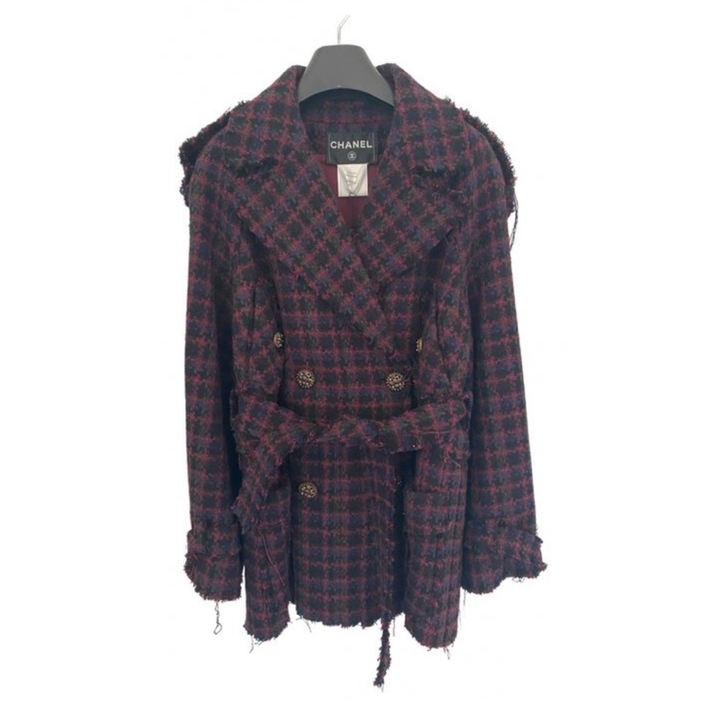 Chanel trench wool coat / Metier d’Art collection